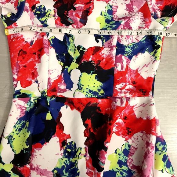 Milly For Design Nation Fit & Flare Scuba Dress Size XS - Picture 8 of 9